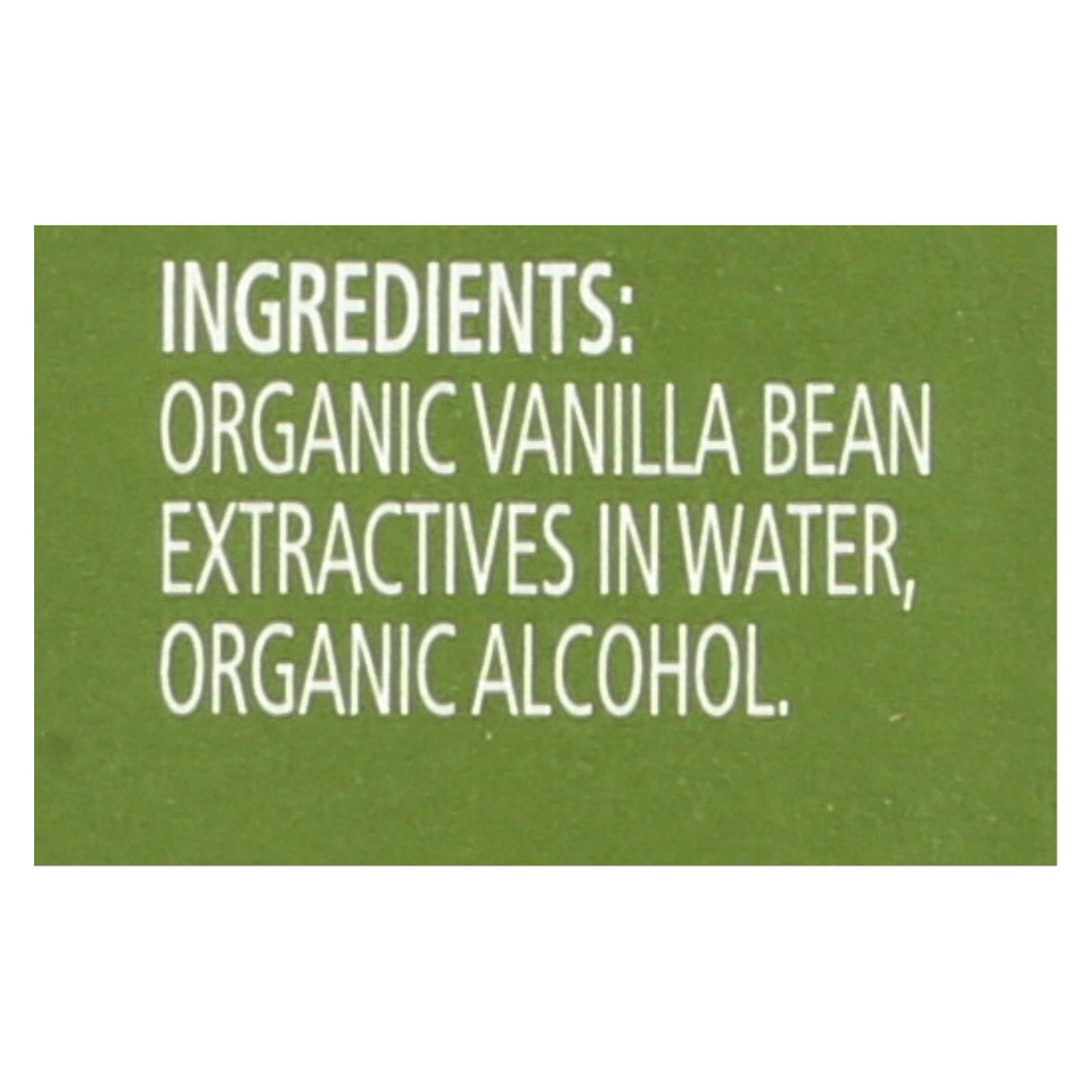 Organic Simply Vanilla Extract (Pack of 4 Oz.) - Cozy Farm