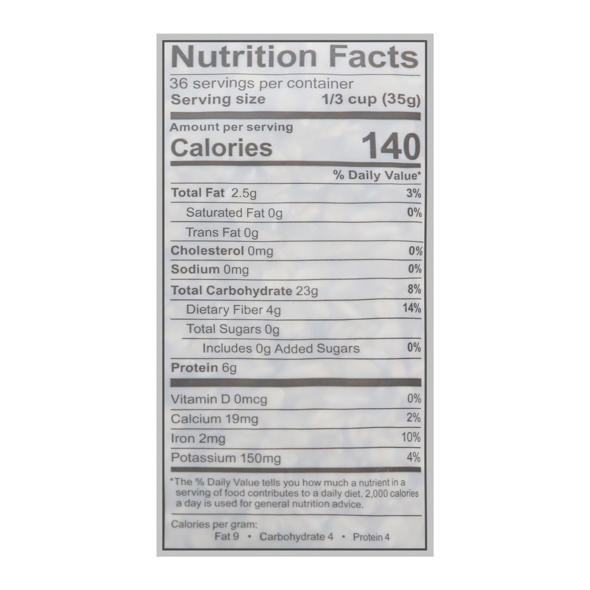 One Degree Organic Foods Sprtd Rolled Oats - 45 Oz (Case of 4) - Cozy Farm