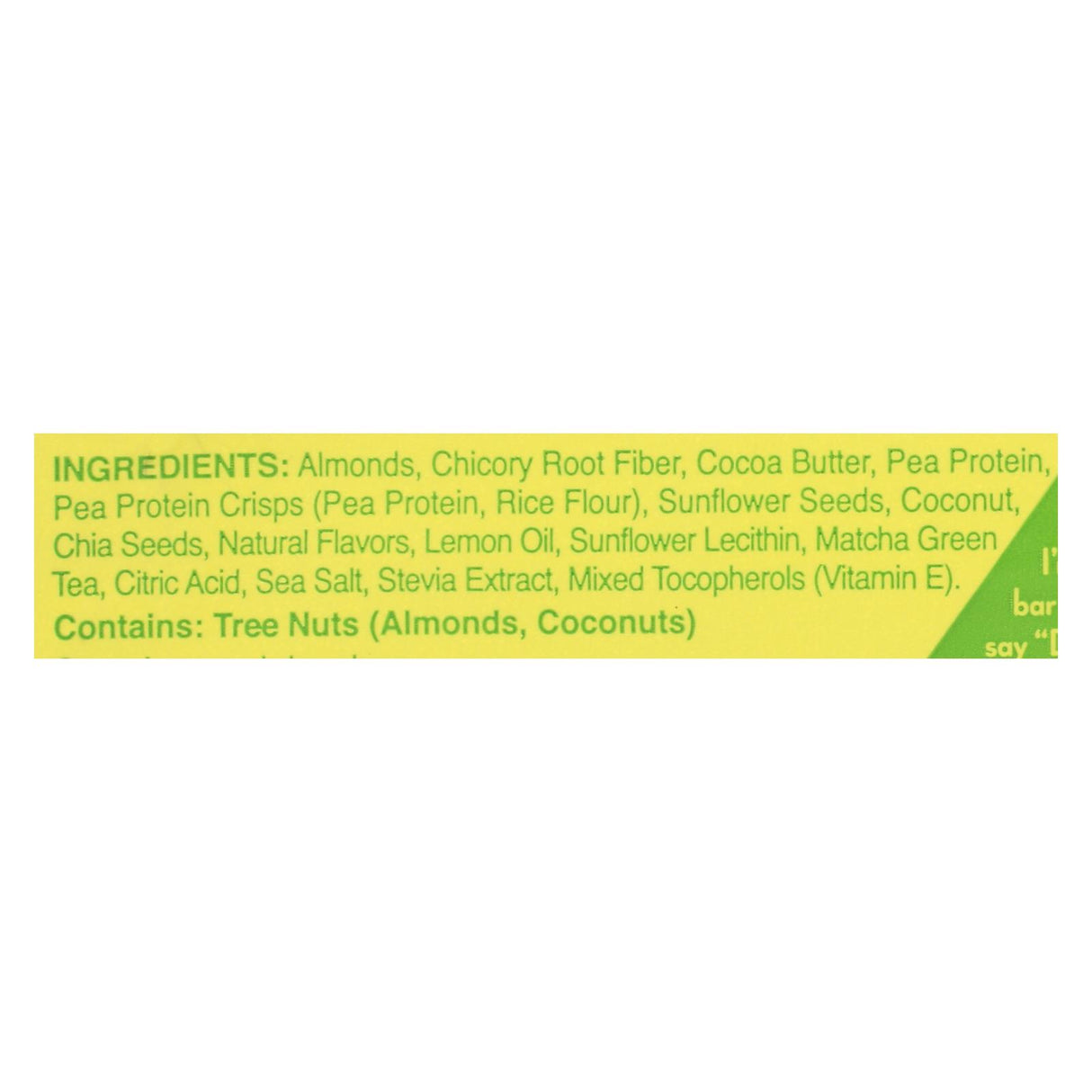 Dang Matcha Lemon Bar - Case of 12 - 1.4 oz - Cozy Farm