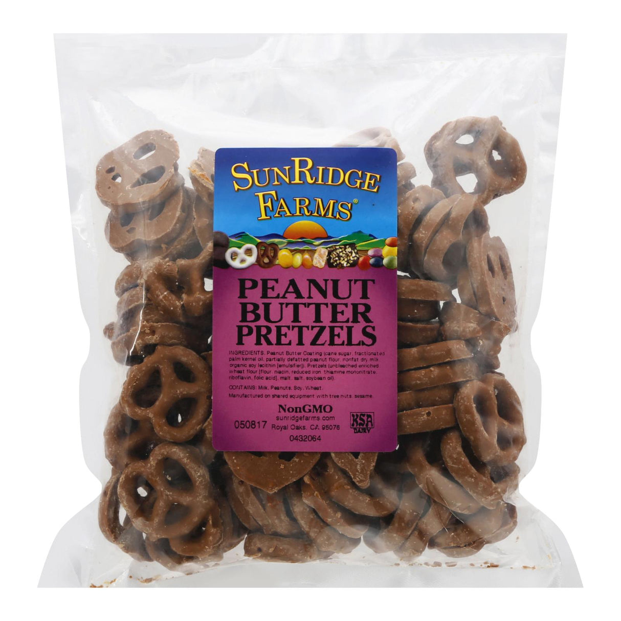 Sunridge Farms Bulk Peanut Butter Pretzels - 10 lb. - Cozy Farm