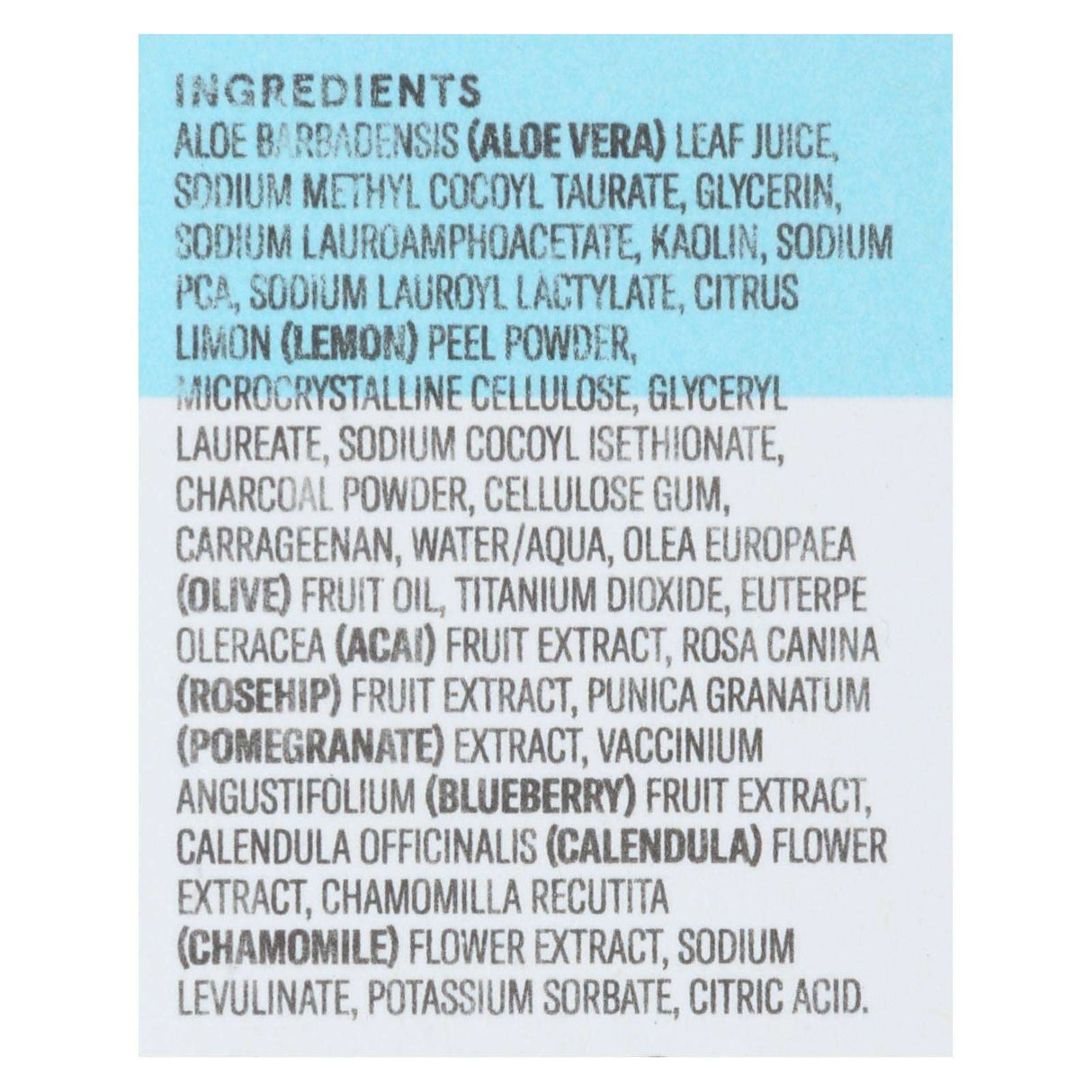 Acure Incredibly Clear Charcoal Lemonade Facial Scrub (4 Fz) - Cozy Farm