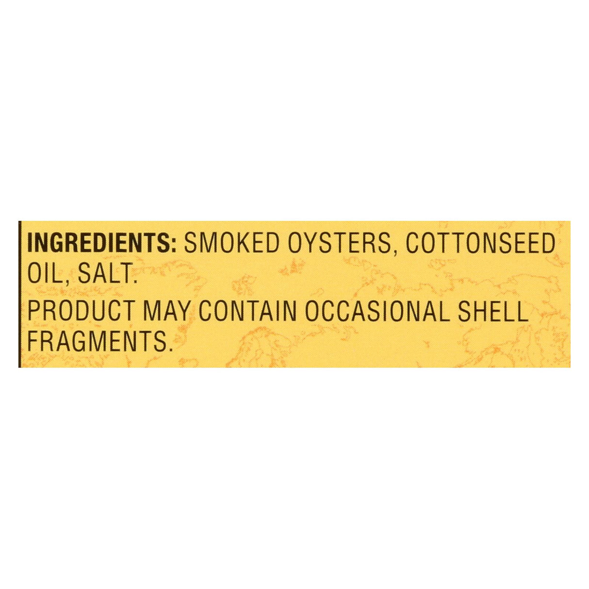 Reese Oysters Smoked Large - 3.7 oz, Case of 10 - Cozy Farm