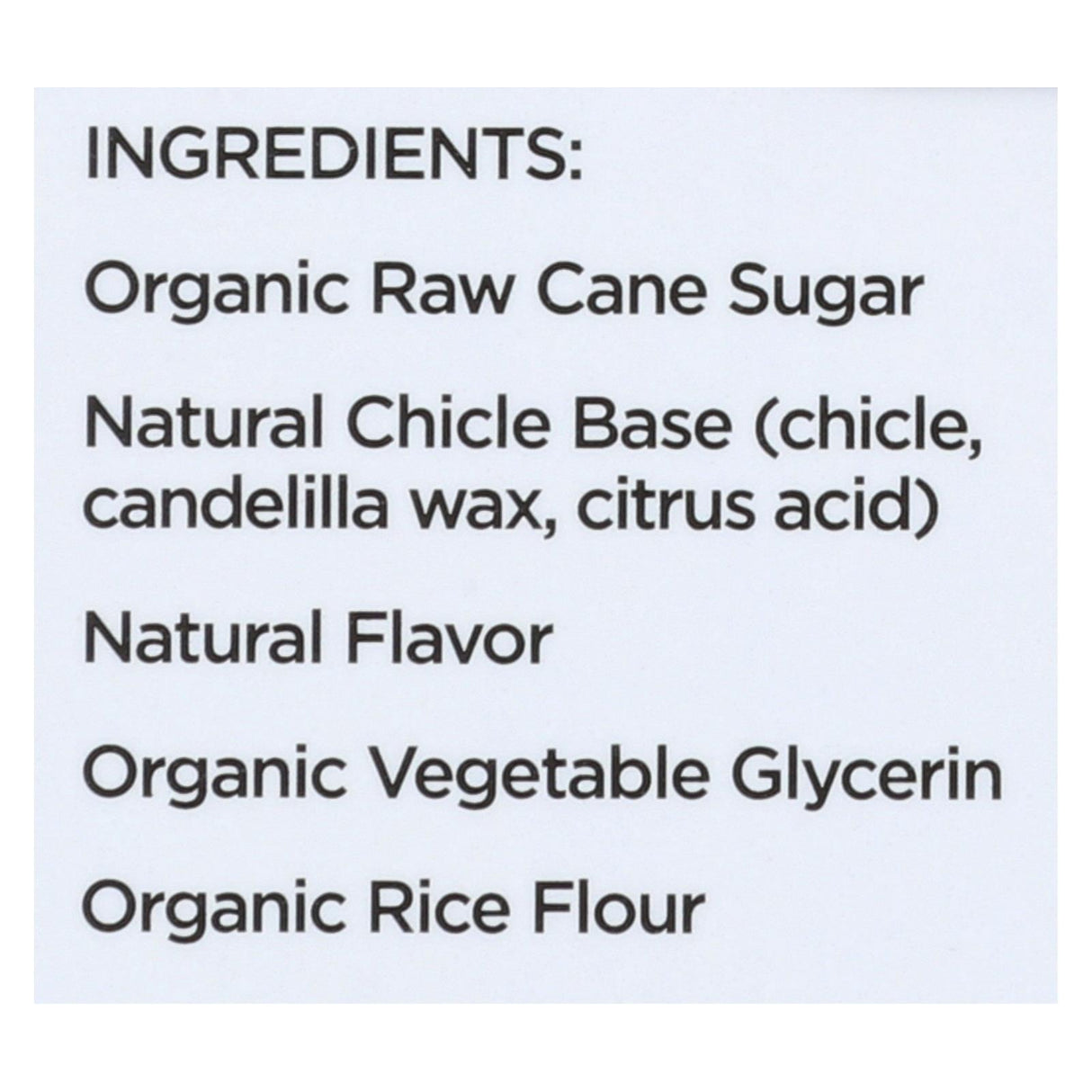 Simply Gum All Natural Gum - 15 Count Cinnamon - Case of 12 - Cozy Farm