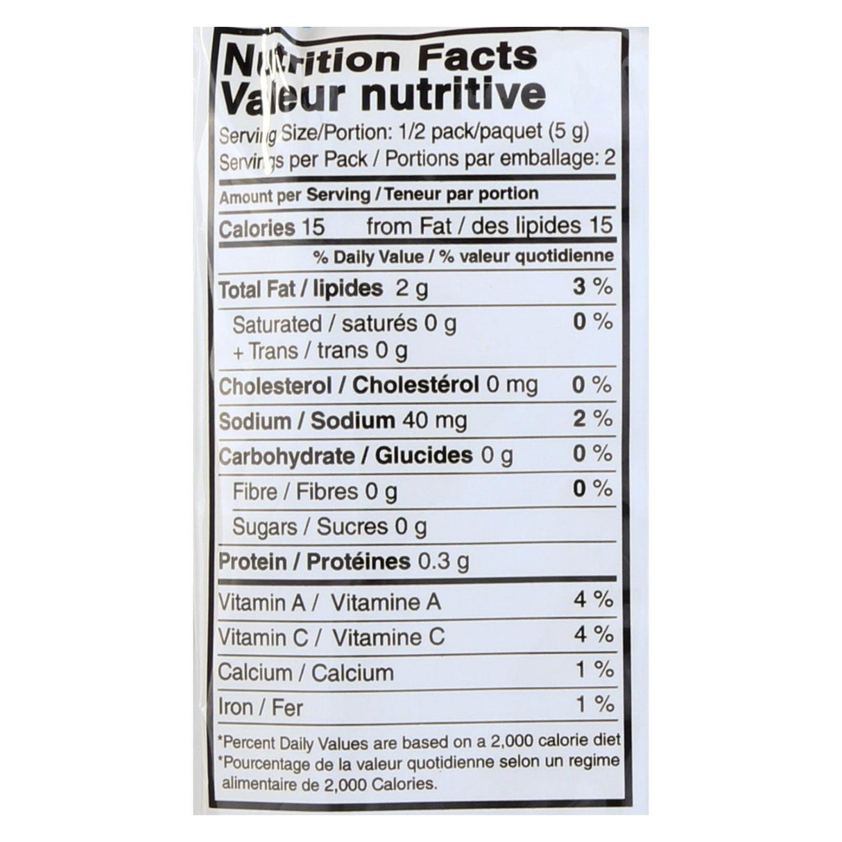 Seasnax Organic Classic Single 0.36 Oz., 5 Full Sheets (Case of 12) - Cozy Farm