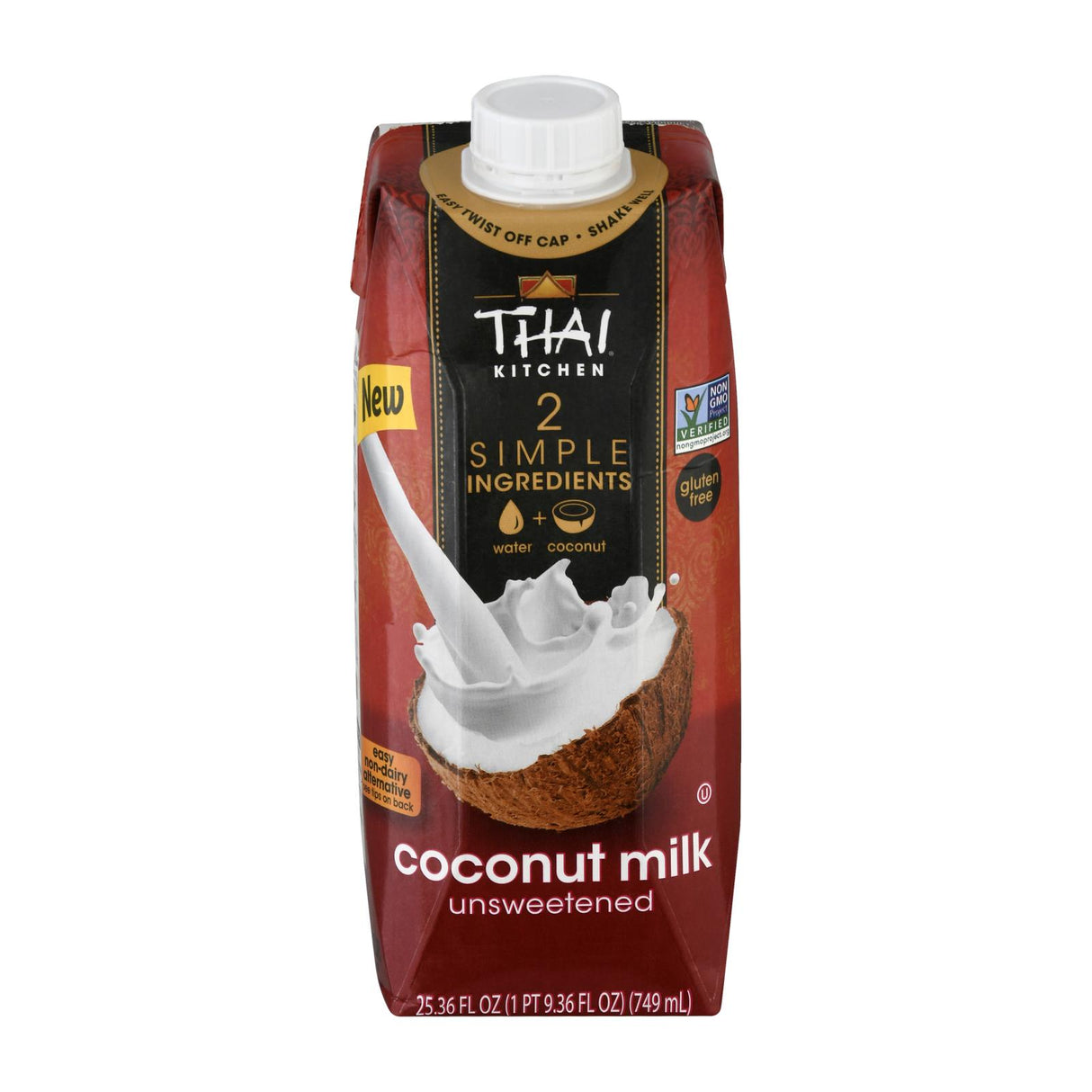Thai Kitchen Unsweetened Coconut Milk | 25.36 fl. oz. | Case of 6 - Cozy Farm