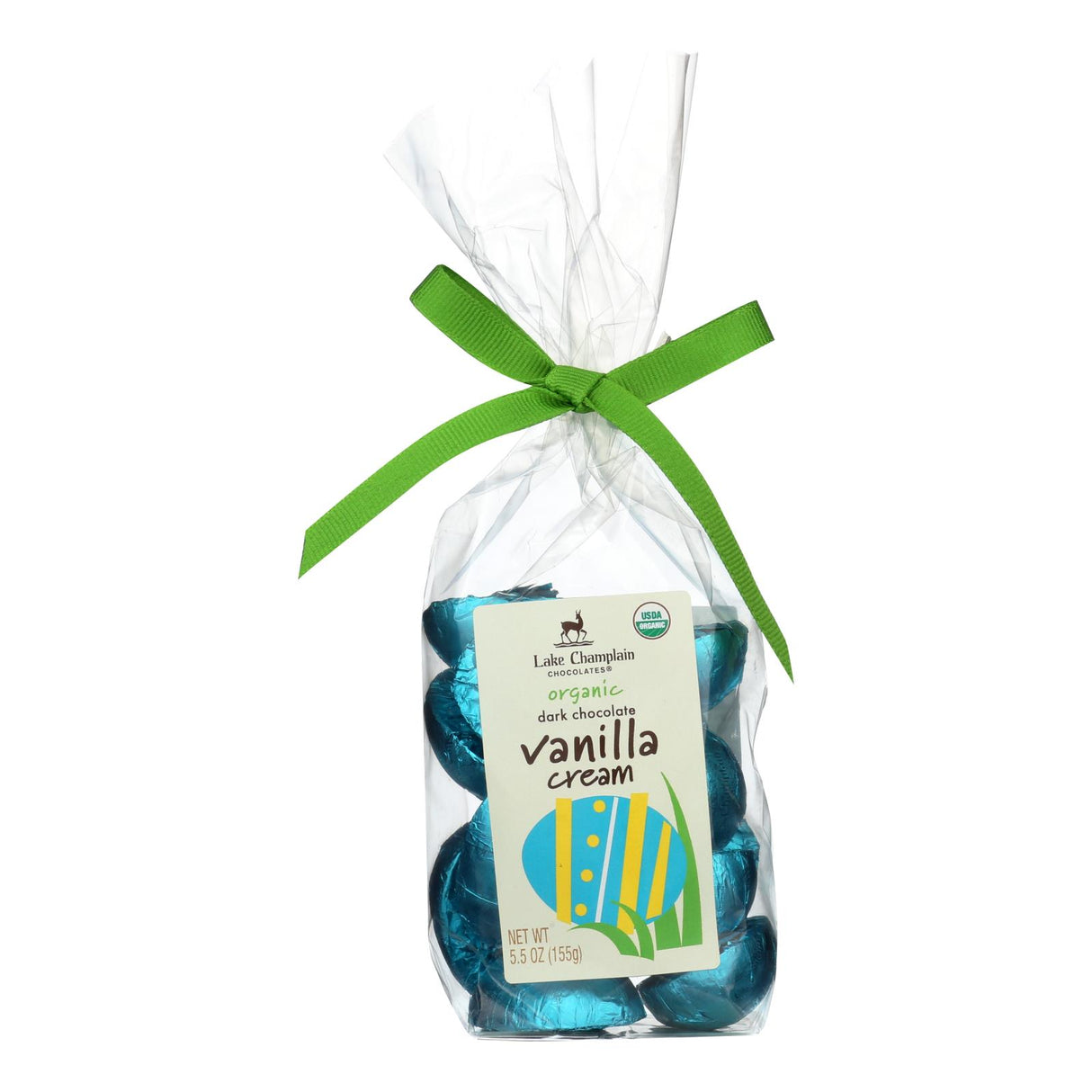 Lake Champlain Chocolates Vanilla Crème Chocolate Easter Egg, 5.5 oz - Cozy Farm