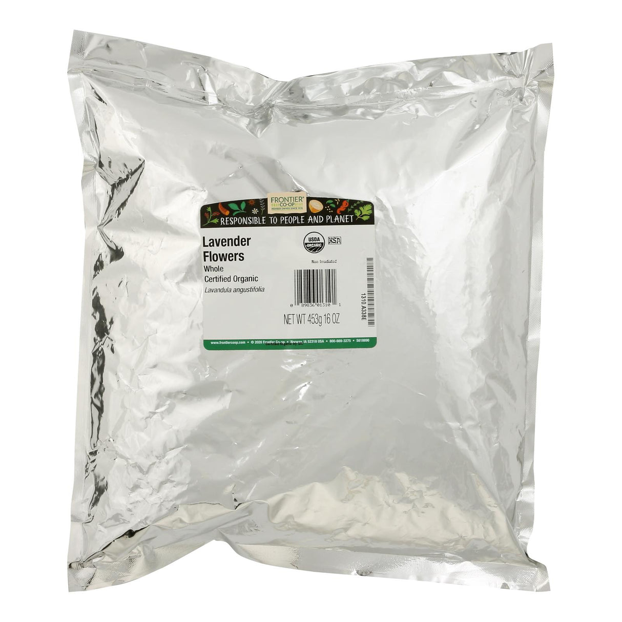 Frontier Herb Lavender Flowers Whole (1lb Bag) - Cozy Farm