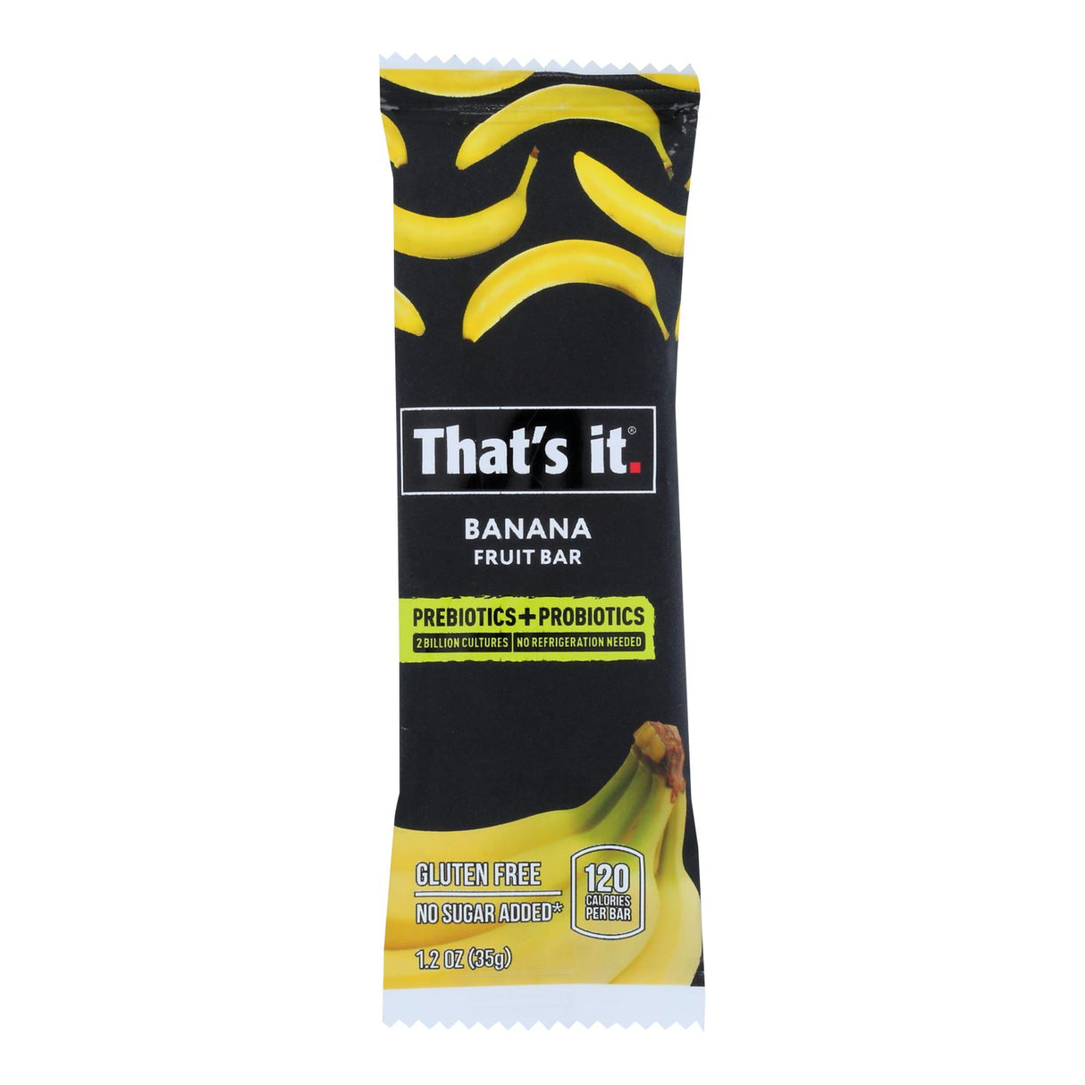 That's It Probiotic Fruit Bar, Banana 1.2 Oz (Case of 12) - Cozy Farm