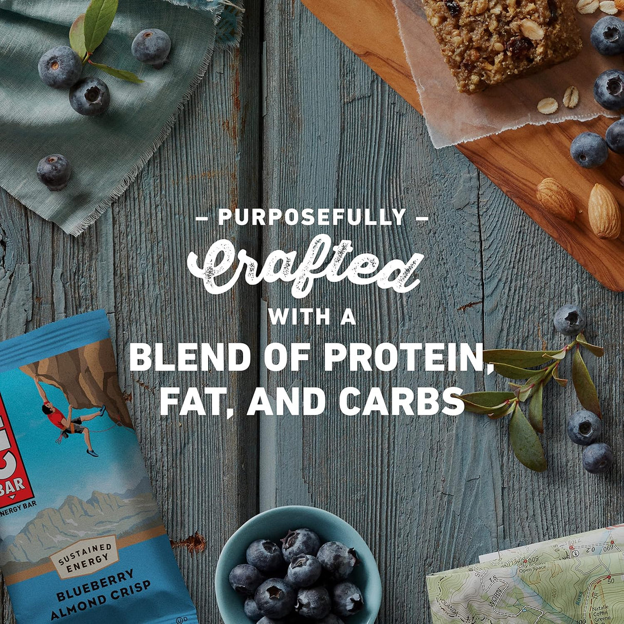 Clif Bar Organic Blueberry Crisp (Pack of 12 - 2.4 Oz.)