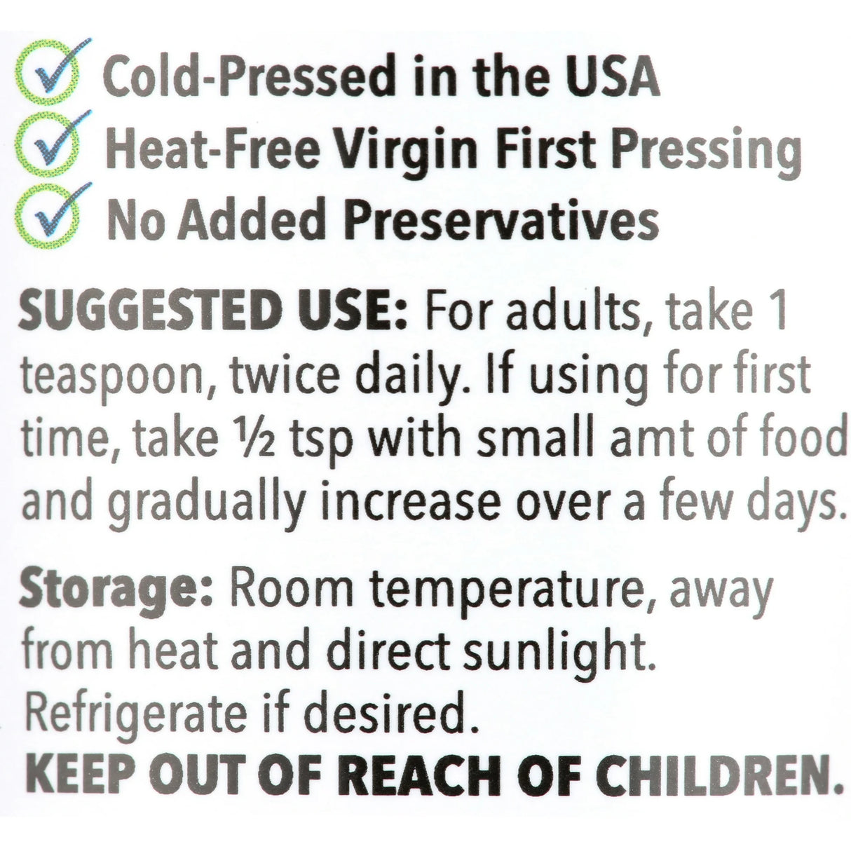 Amazing Herbs Premium Black Seed Oil Directions