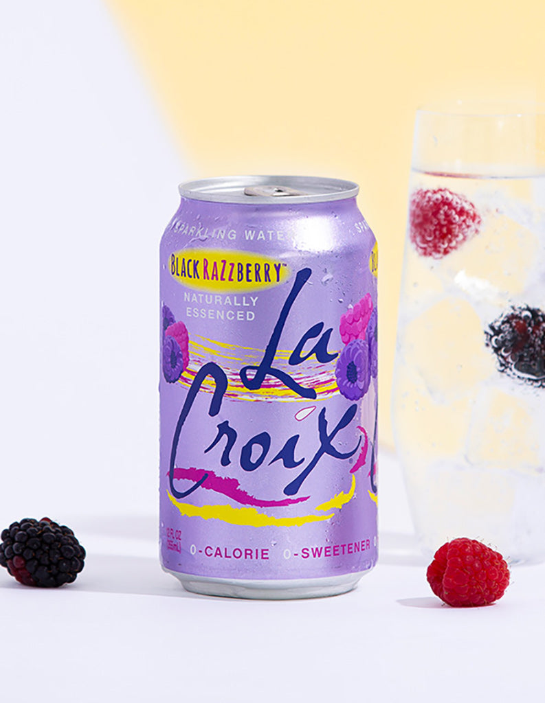 Lacroix Sparkling Water Black Razzberry - 3 Pack of 8/12 Fl Oz. Cans - Cozy Farm