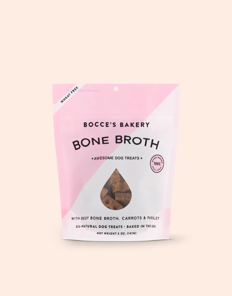 Bocce's Bakery - Dog Biscuit Bone Broth (Pack of 12-5 Oz) - Cozy Farm