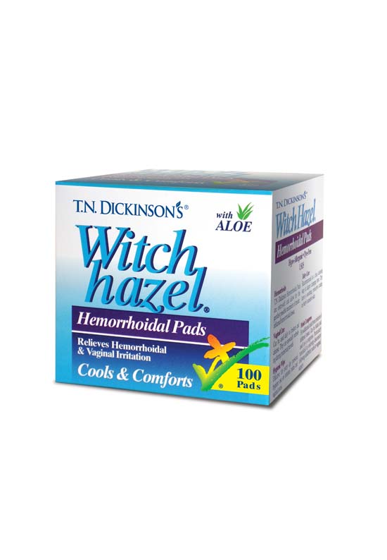 Dickinson's Hemorrhoidal Cleansing Pads, 100 ct - Cozy Farm