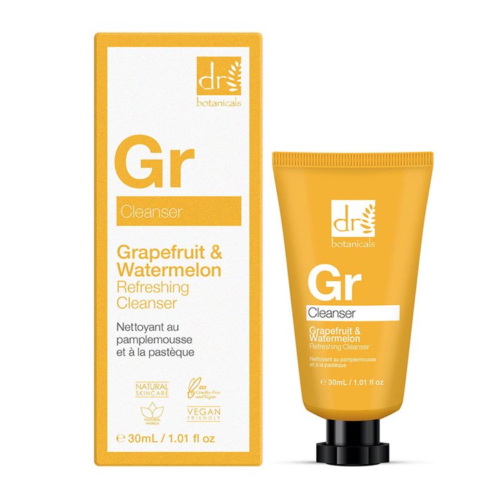 Doctor Botanicals Watermelon Grapefruit Jelly Cleanser - 1.01 Fluid Ounces - Cozy Farm