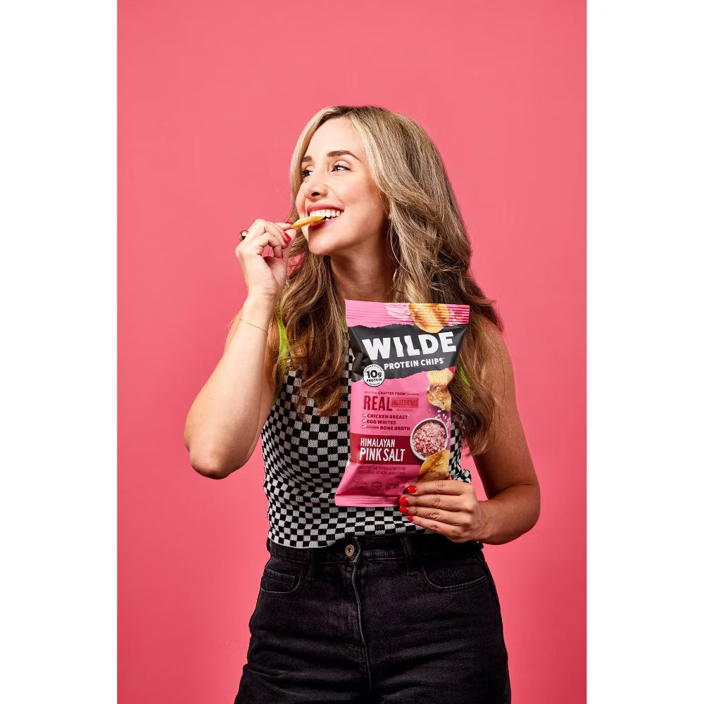 Wilde Chicken Chips, Himalayan Salt, 2.25 oz, Case of 12