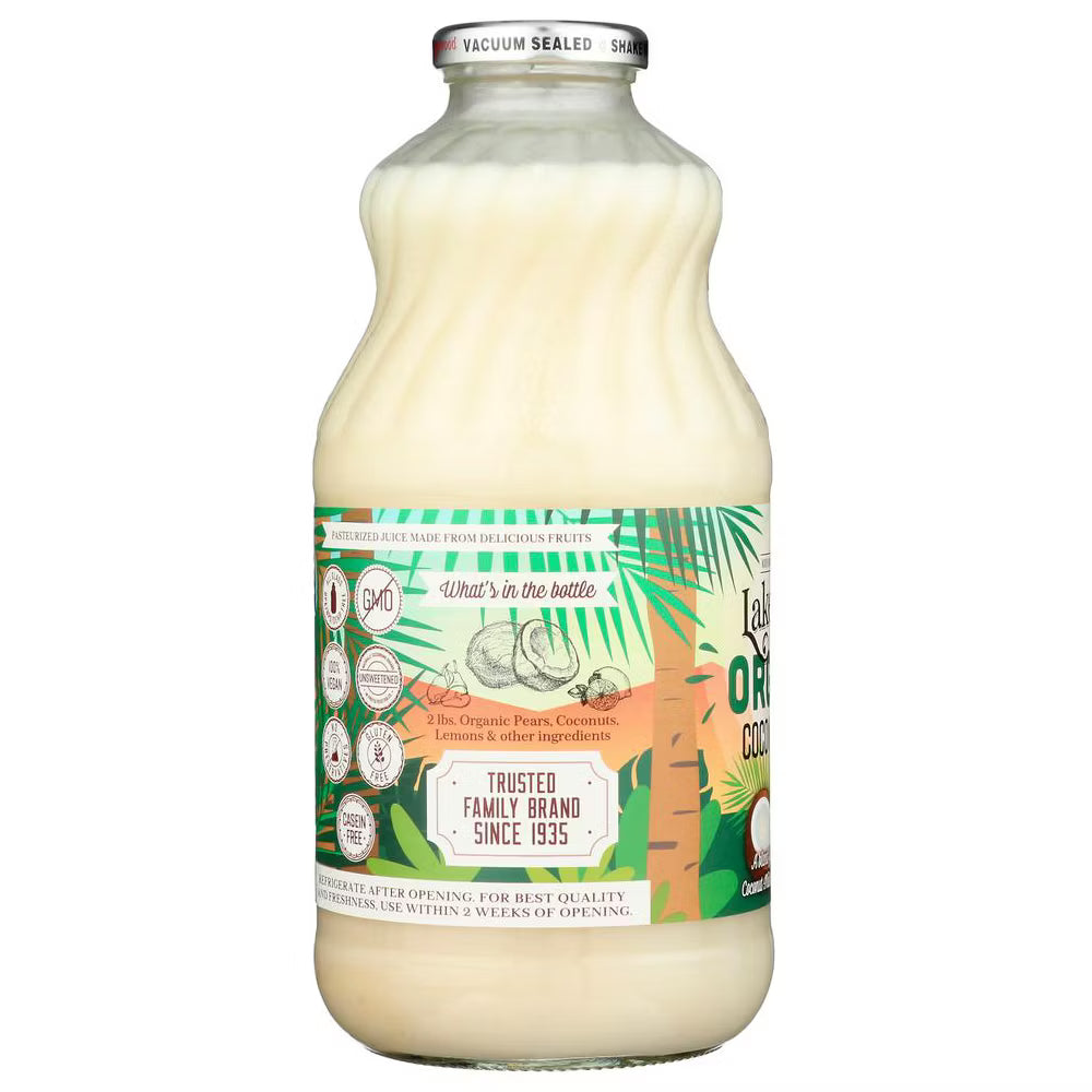 Lakewood Organic Coconut Juice Blend, Case of 6 (32 Fl. Oz. Ea.)