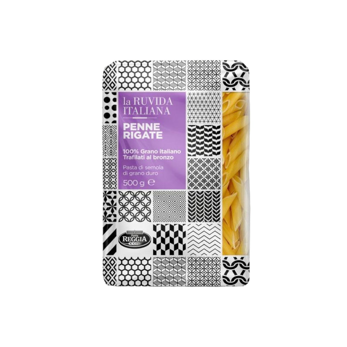 Pasta Reggia Penne Rigate
500g La Ruvida Italiana