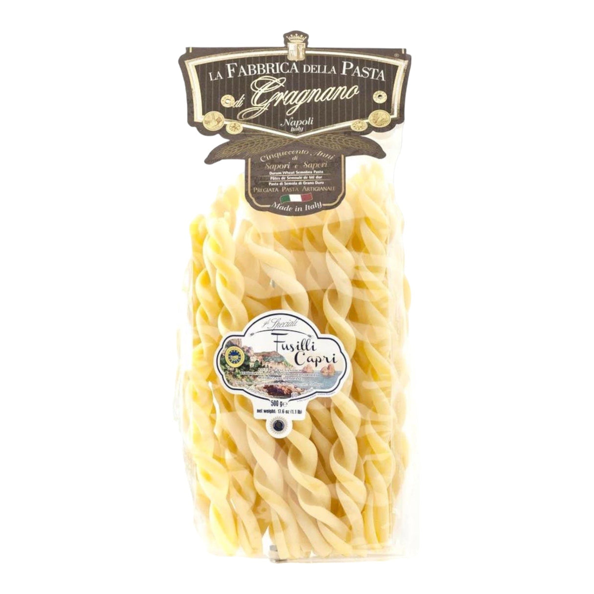 Fusilli Capri La Fabbrica Della Pasta 500g