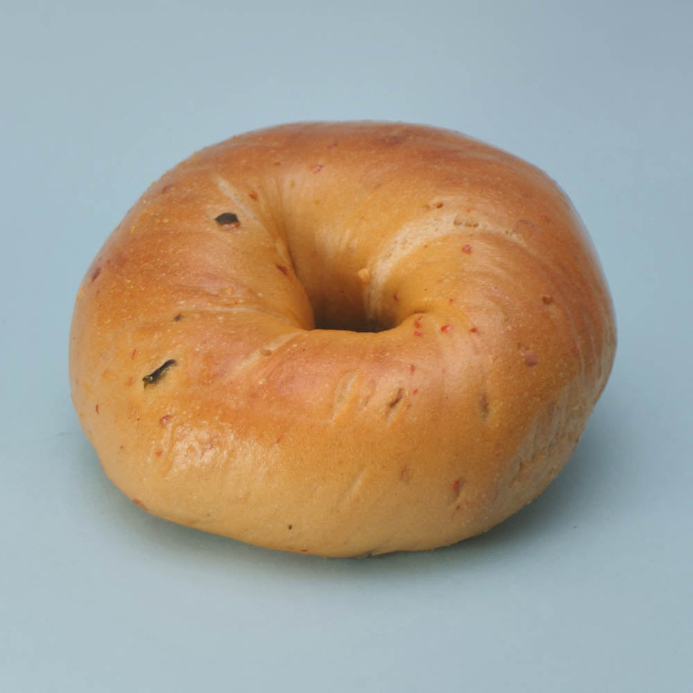 New York Jalapeño Red Pepper Bagels, Fresh Hand-Rolled NYC Bagels, Gift Box