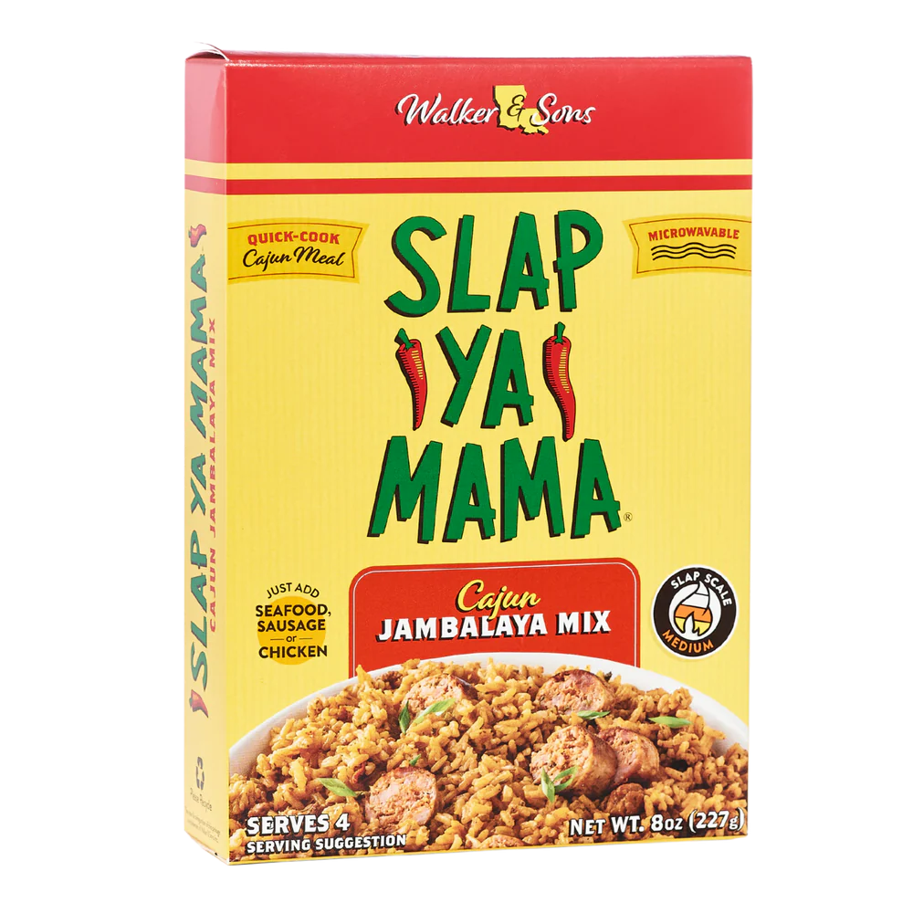 Slap Ya Mama Cajun Jambalaya Mix - 8 oz (Pack of 12) - Easy Family Meal