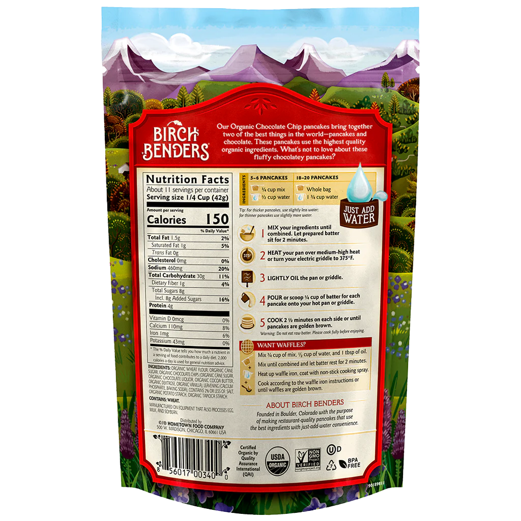 Birch Benders Pancake & Waffle Mix (6-Pack, 10 Oz. Each)