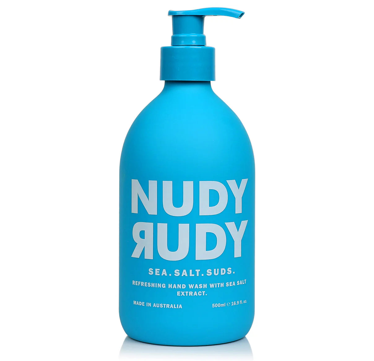 Nudy Rudy - Sea Salt Suds Hand Wash, 500 mL - Gentle Cleansing Soap