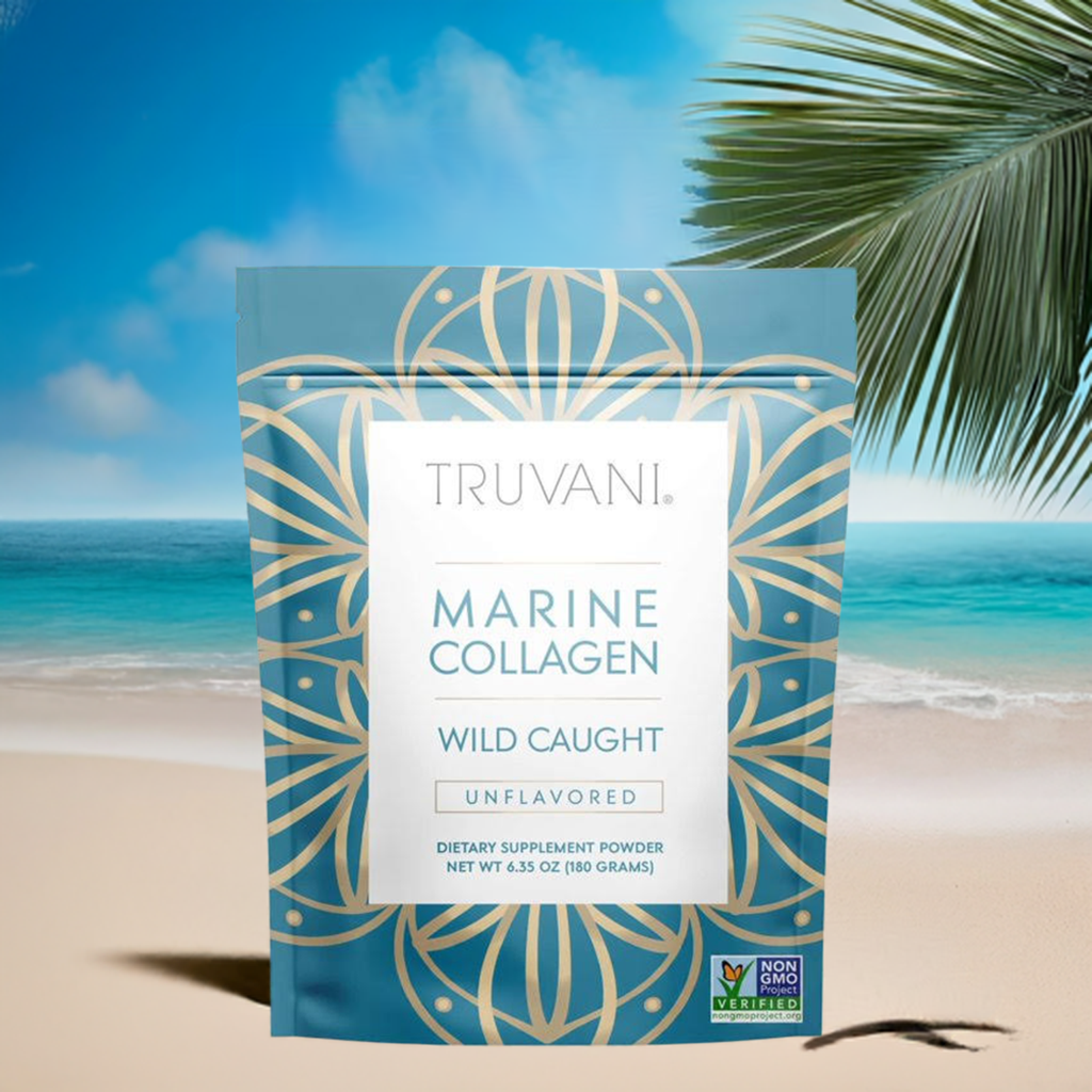 Truvani Marine Collagen Powder Unflavored 6.35oz - Cozy Farm