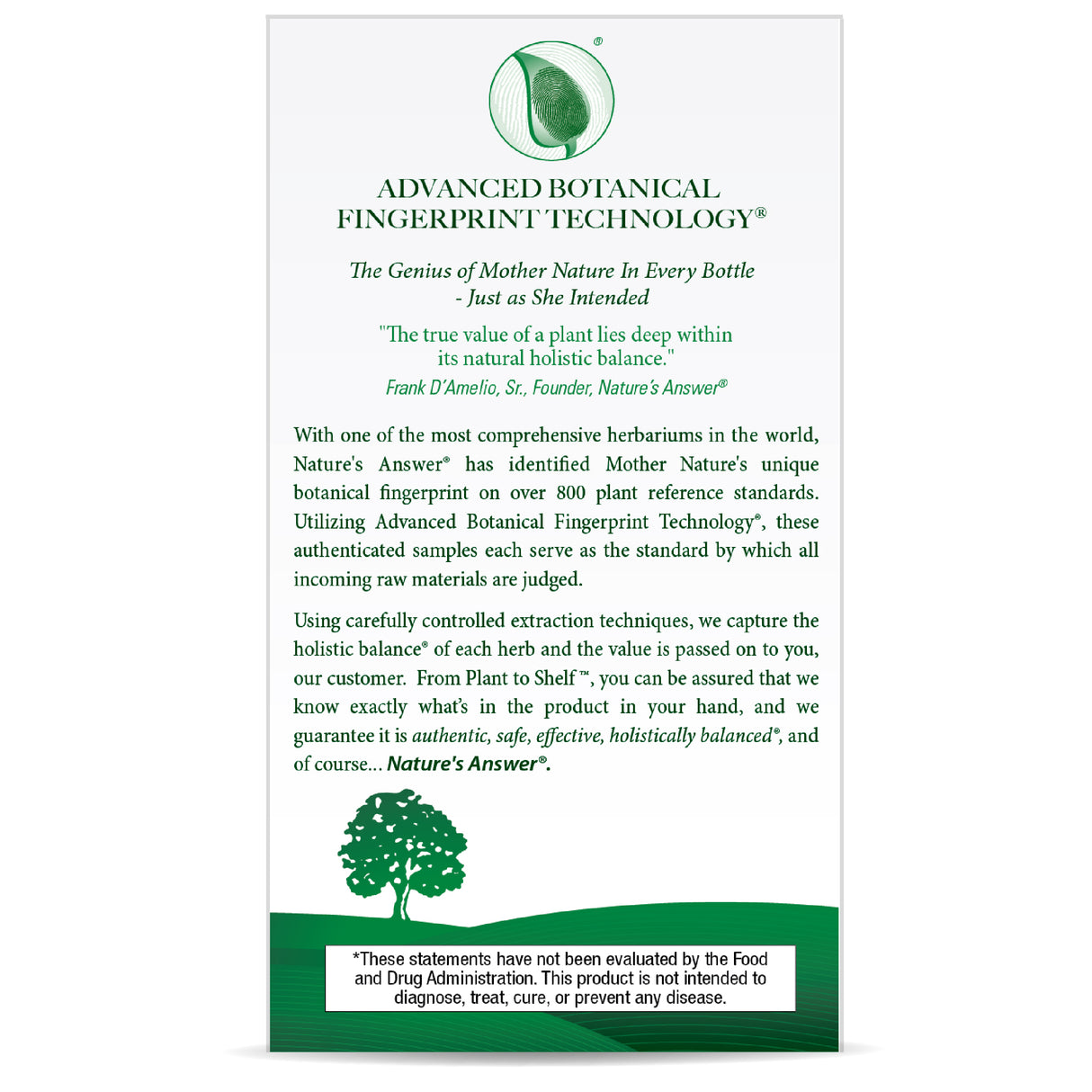 Nature's Answer UT Dietary Supplement, 90 Vegetarian Capsules