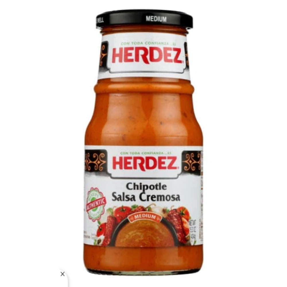Herdez Salsa Chipotle Creamy - 15.3 Oz Jar (Case of 6) - Cozy Farm