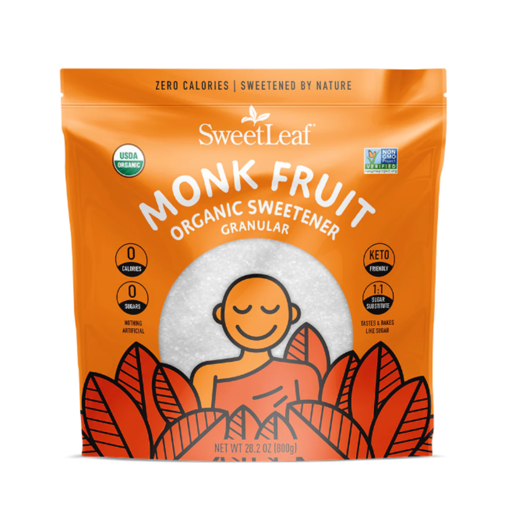 Sweet Leaf Monkfruit Granulated Sweetener - 28.2 Oz - Cozy Farm