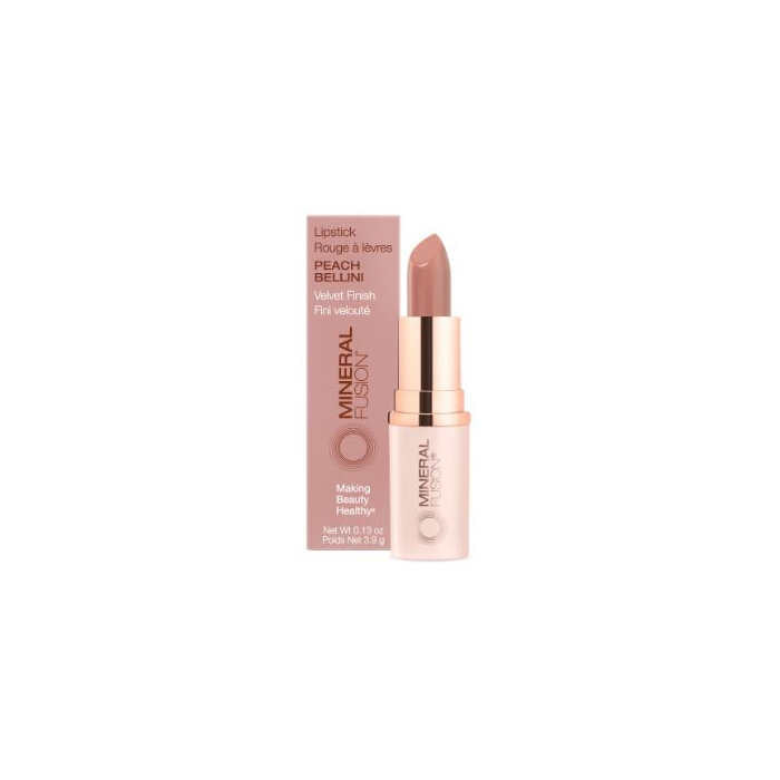 Mineral Fusion - Lipstick Peach Bellini, 0.13 oz (Pack of 1) - Natural Hydrating Color