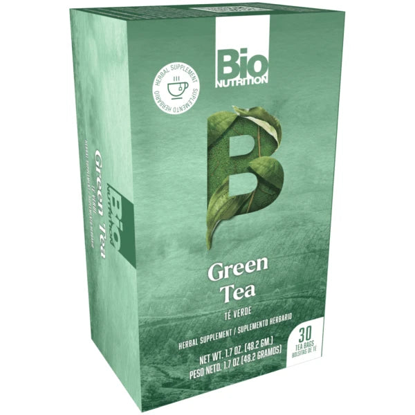 Bio Nutrition Green Tea Bags, 30 Bags (Pack of 1) - Antioxidant Rich Tea
