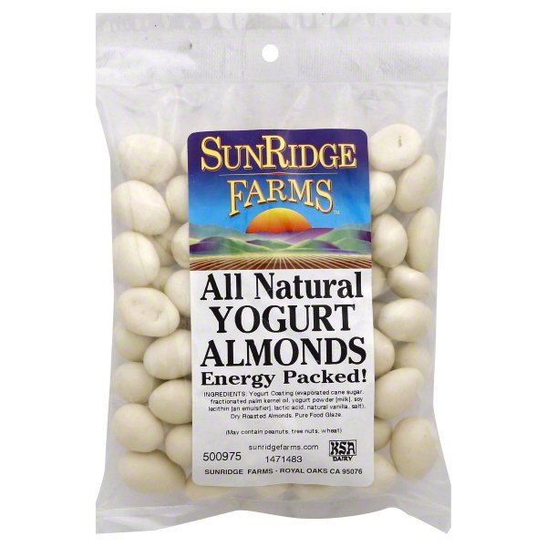 Sunridge Farms All Natural Yogurt Almonds, 10 Lb Bulk - Cozy Farm