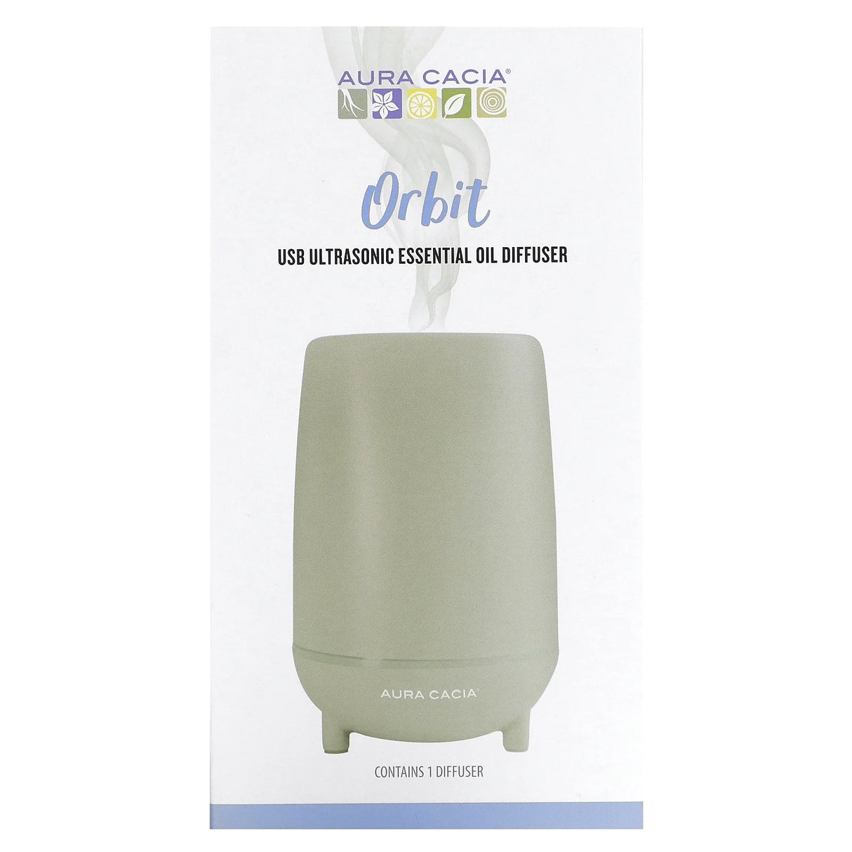 Aura Cacia - Orbit Ultrasonic Diffuser, 1 Ea - Aromatherapy at Home
