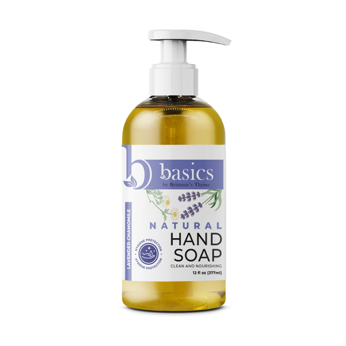 Brittanie's Thyme Lavender Chamomile Hand Soap, Pack of 6 (12 oz bottles) - Cozy Farm