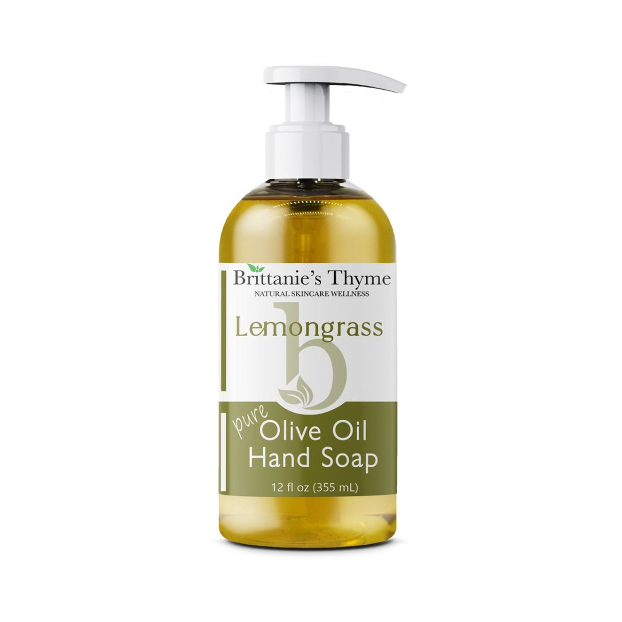 Brittanie's Thyme Lemongrass Tea Hand Soap Basics (6 Pack, 12 Oz Each) - Cozy Farm