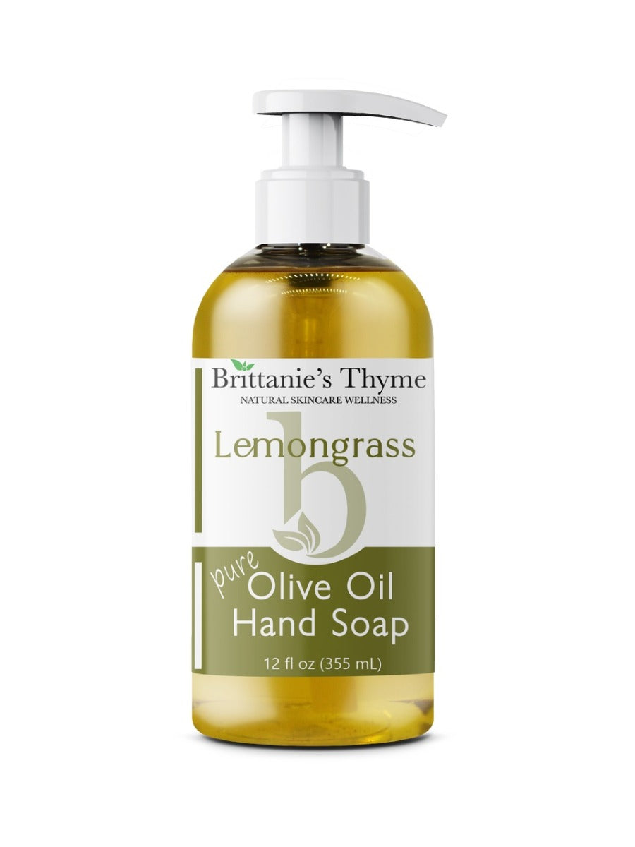 Brittanie's Thyme Hand Soap Liquid Lemongrass (Pack of 6 - 12 Fl Oz) - Cozy Farm