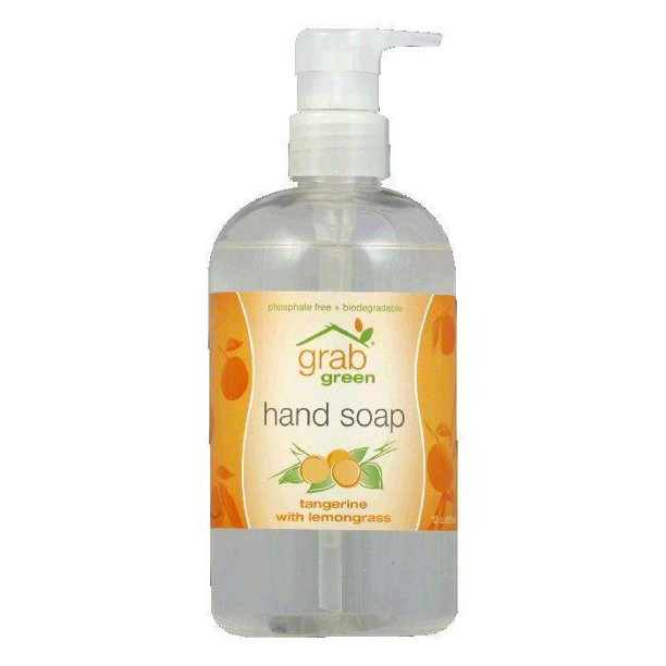 Grab Green Tangy Lemongrass Hand Soap - Case of 6 - 12 Fl.oz - Cozy Farm