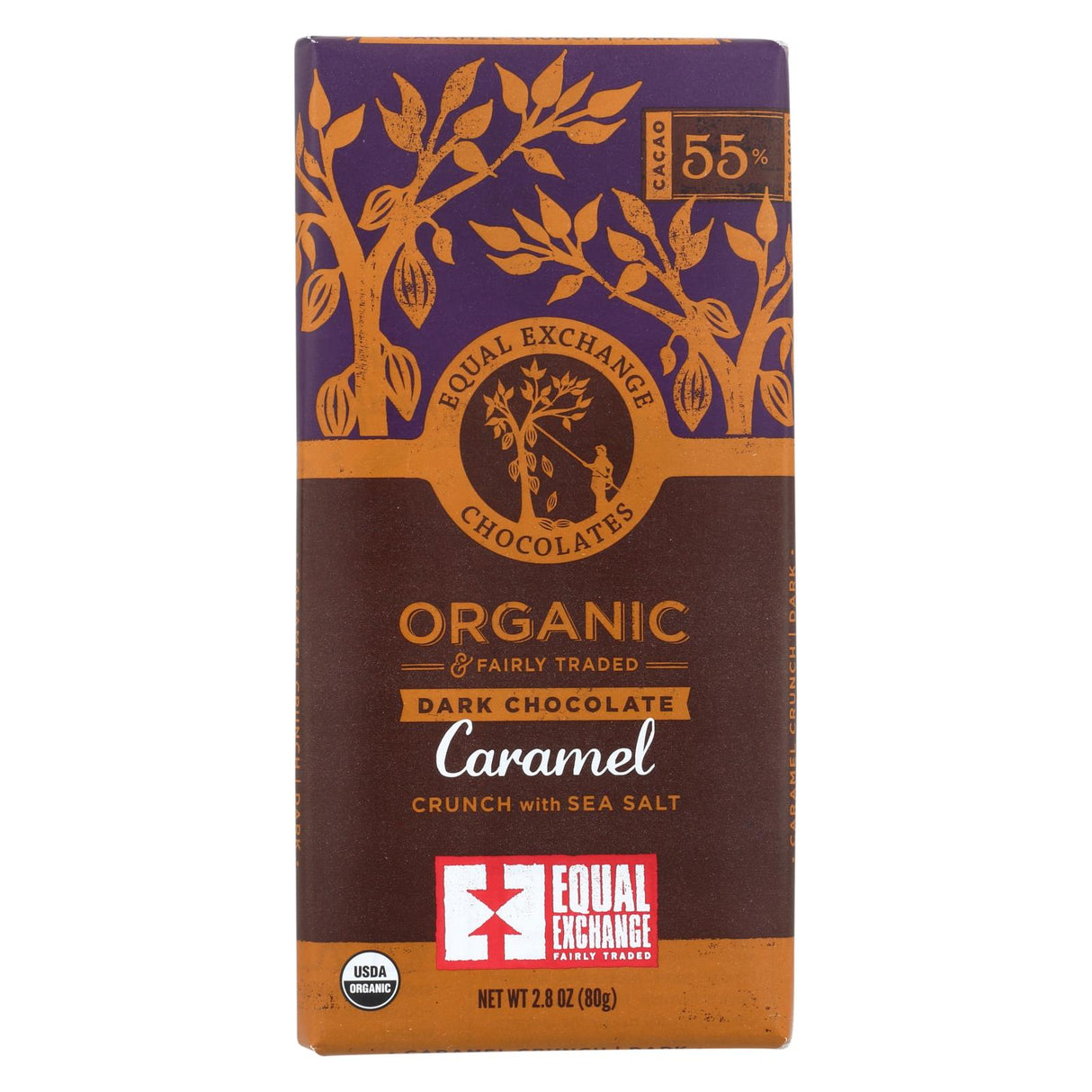 Equal Exchange Organic Milk Chocolate (Pack of 12) 2.8 Oz - Cozy Farm
