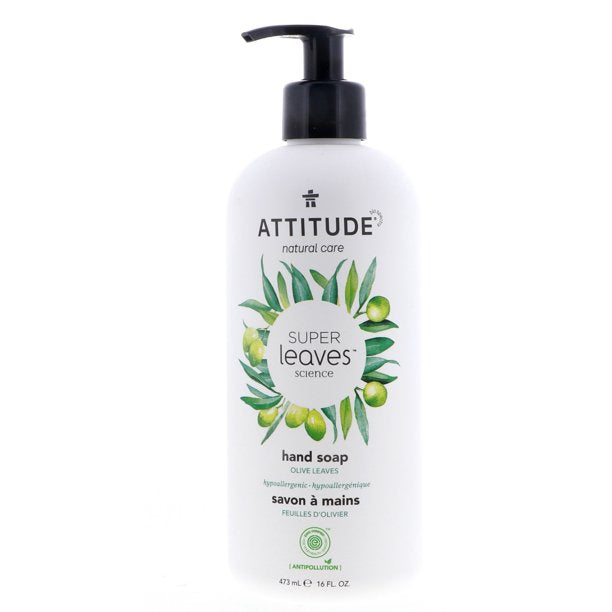Attitude Olive Leaves Natural Foaming Hand Soap - 16 Oz - Cozy Farm