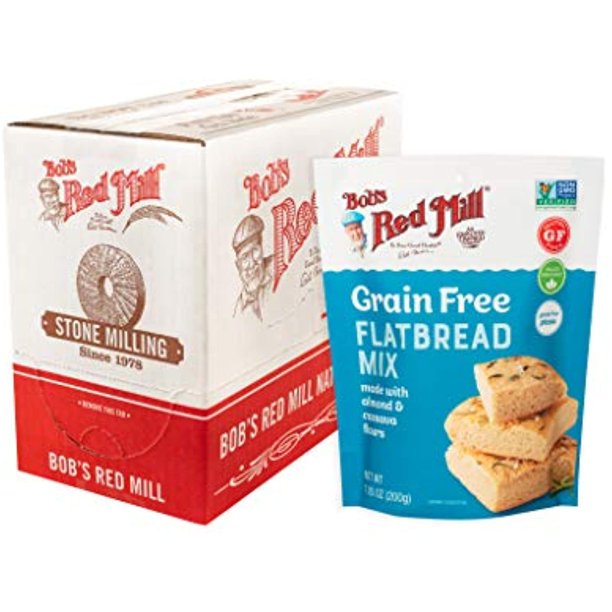 Bob's Red Mill Flatbread Mix, 7.05 Oz (Pack of 5) - Cozy Farm
