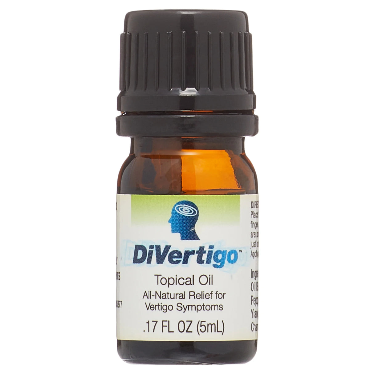 DiVertigo - Essential Topical Oil Blend for Vertigo & Dizziness Relief (0.17 fl oz) - Cozy Farm