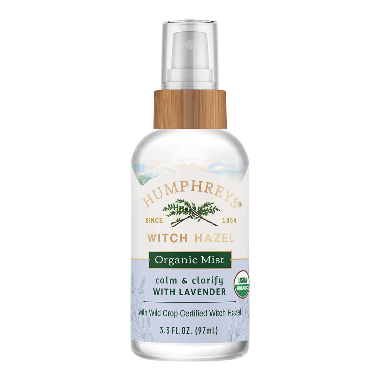 Humphreys Witch Hazel Toner Lavender (12 - 3.3 Fl Oz) - Cozy Farm