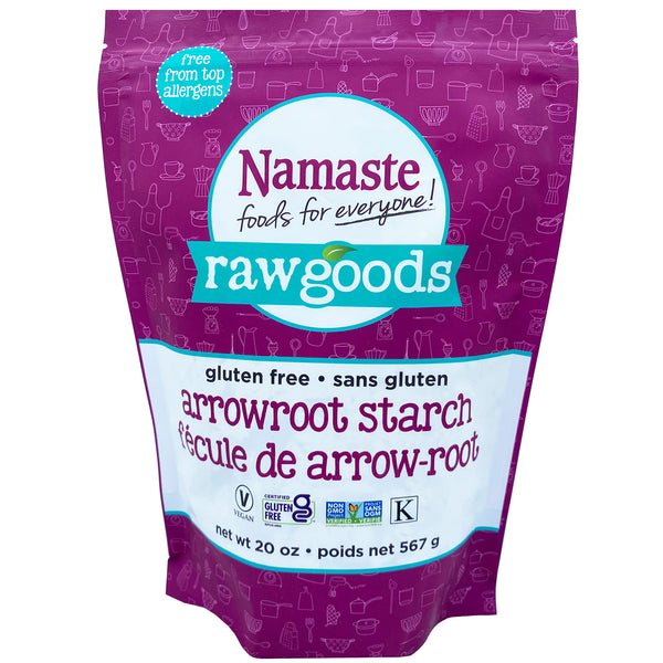 Namaste Foods Organic Arrowroot Starch - Gluten-Free, 20 oz (Pack of 6) - Cozy Farm