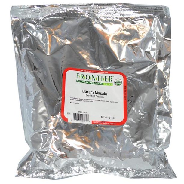 Frontier Herb Organic Garam Masala - 1 lb Bulk Bag - Cozy Farm