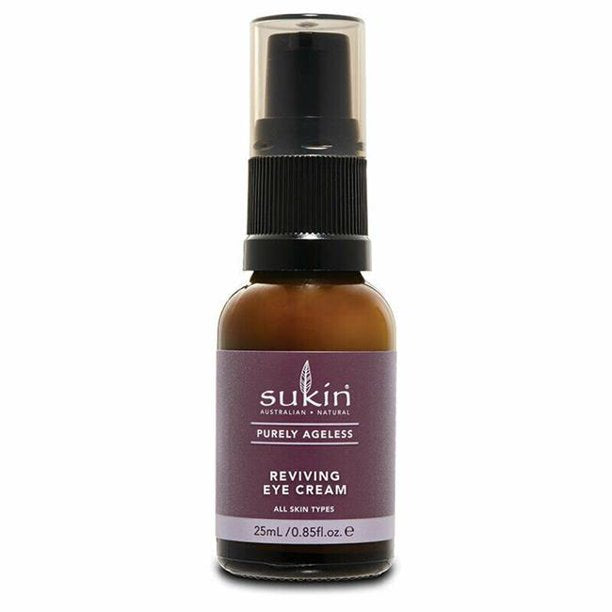 Sukin Reviving Eye Cream | Lightweight Hydration | 0.85 Fl Oz - Cozy Farm 