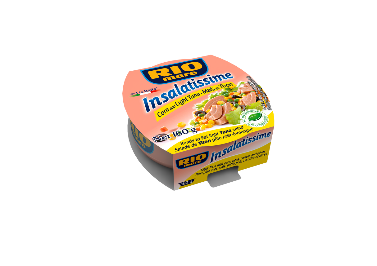 Rio Mare, Insalatissime Corn and Light Tuna, 160g