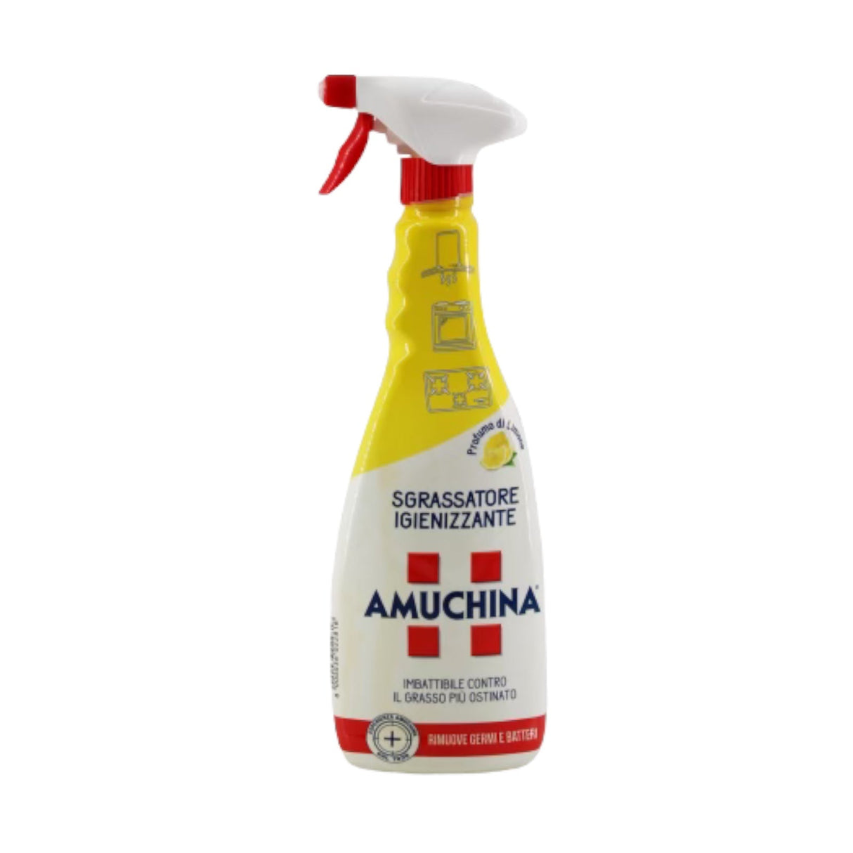 Amuchina Sanitizing Degreaser With Lemon Scent 750ml.