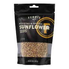 Ferris Nut Co. - Roasted & Salted Sunflower Seeds, 10 oz (Case of 12) - Snack Seeds Bulk