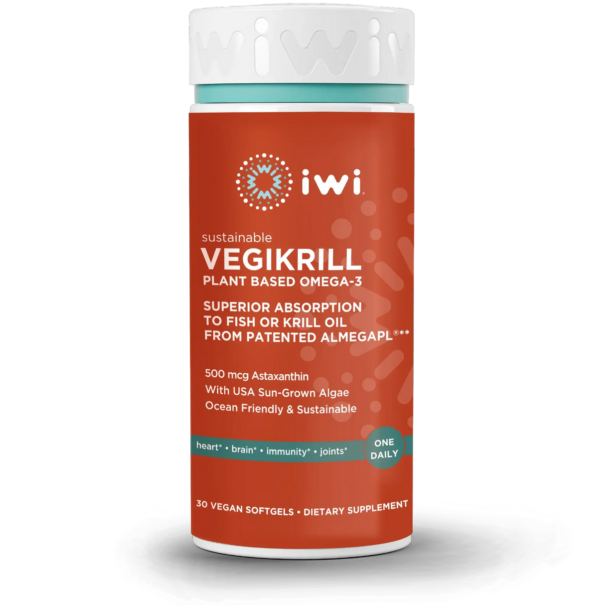 Iwi Vegikrill Omega 3, 30 Softgels - Gluten & Wheat Free